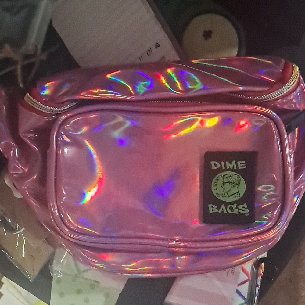 Holographic Pink Fanny Pack